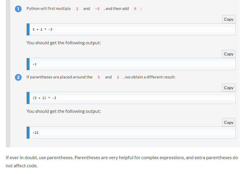 Math strings, conditionals and loops in Python